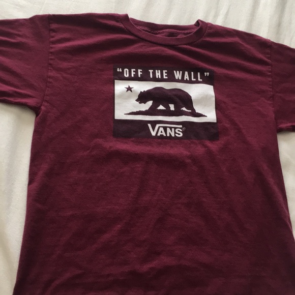 Vans Off The Wall T-Shirt Boys Large - Picture 1 of 3